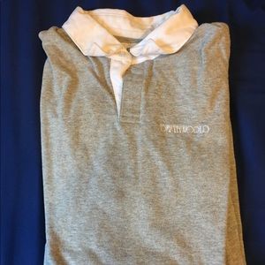 Grey Collared Long Sleeve